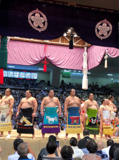 幕内力士土俵入り