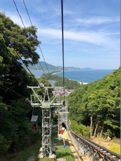 後ろを見たら