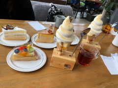 デザート、パフェ